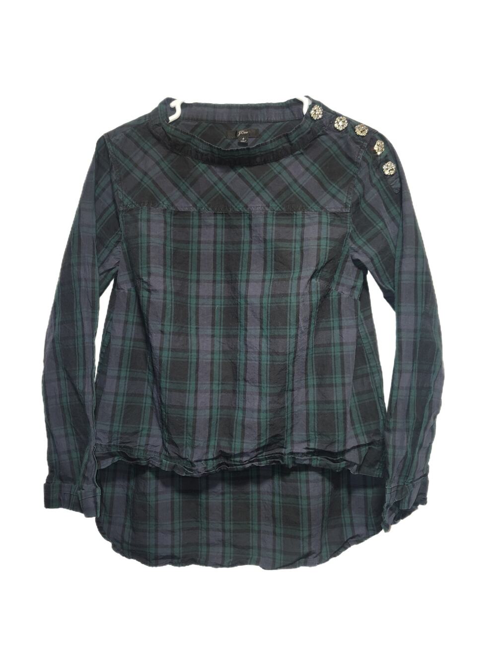 J Crew Women's Blouse Size 4 (Small)